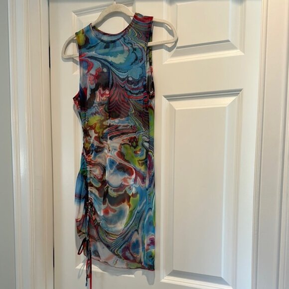Multicolor Sleeveless Dress - Picture 1 of 1